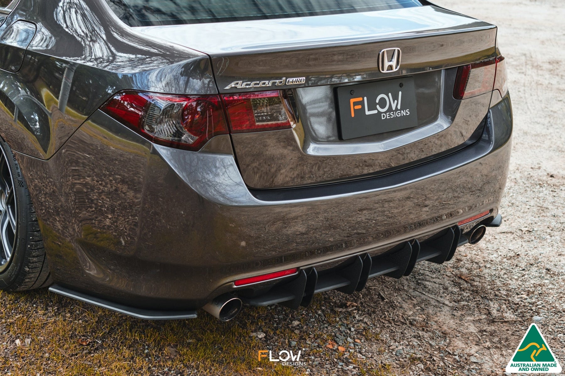 CU2 Accord Euro Flow-Lock Rear Diffuser - Standard