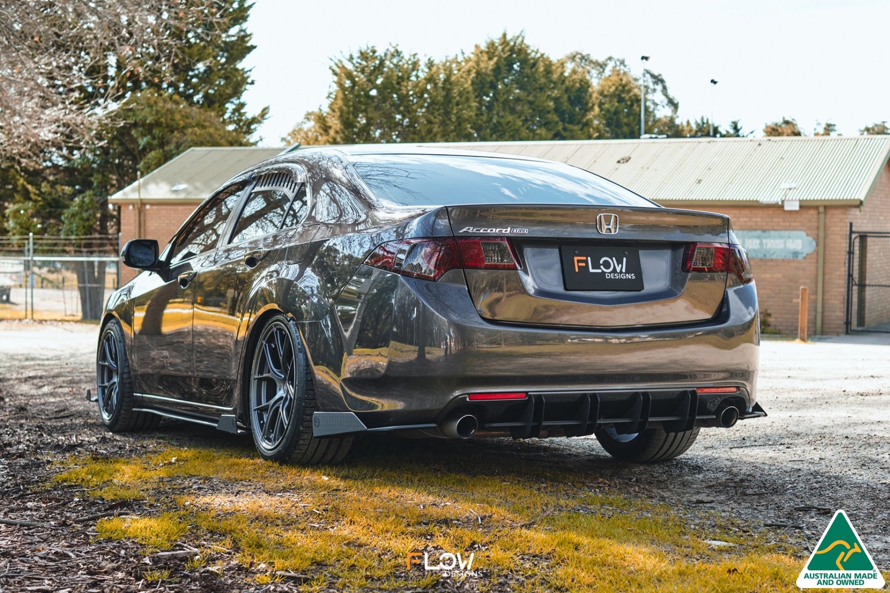 CU2 Accord Euro Flow-Lock Rear Diffuser - Standard