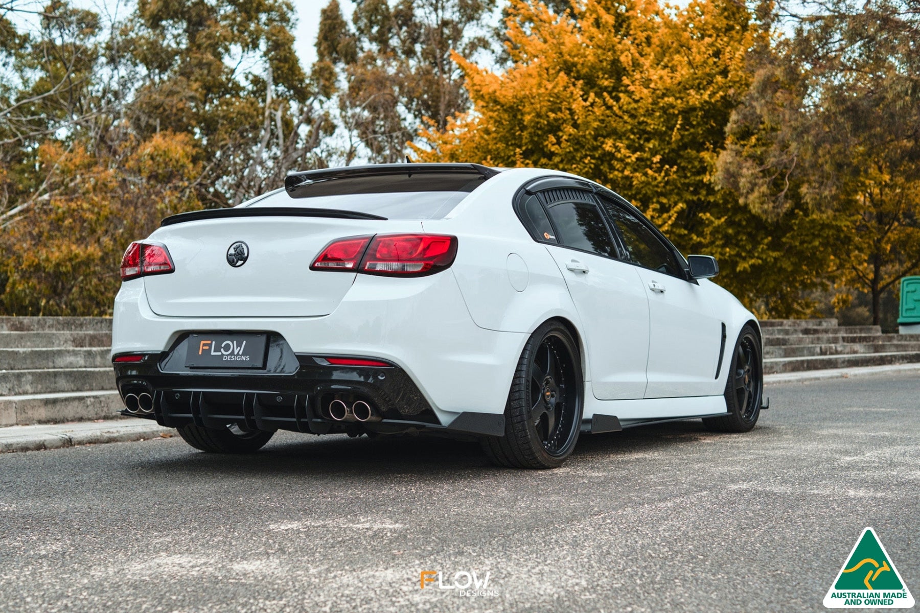 VF Commodore S2 Sedan Rear Spat Winglets (Pair)