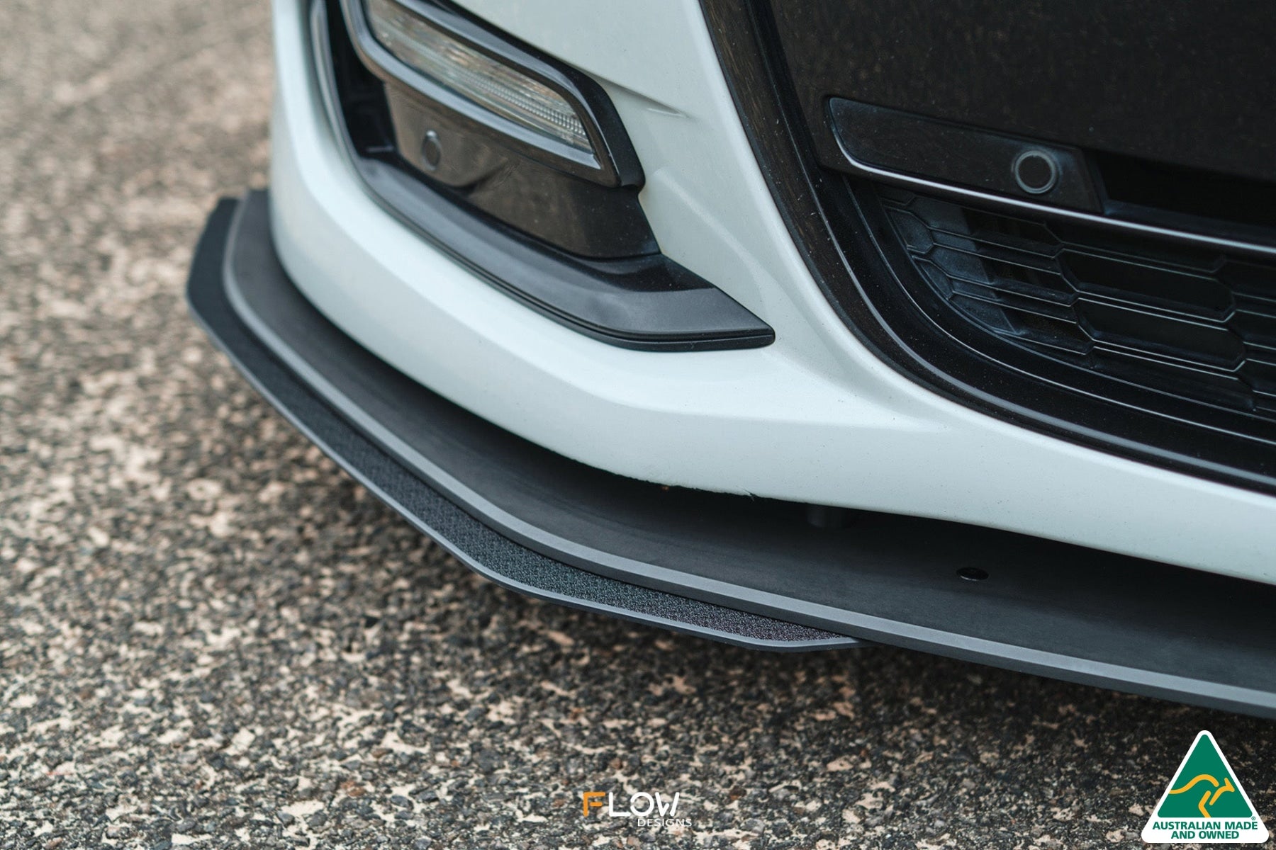 VF Commodore S2 Sedan Front Lip Splitter Extensions (Pair)