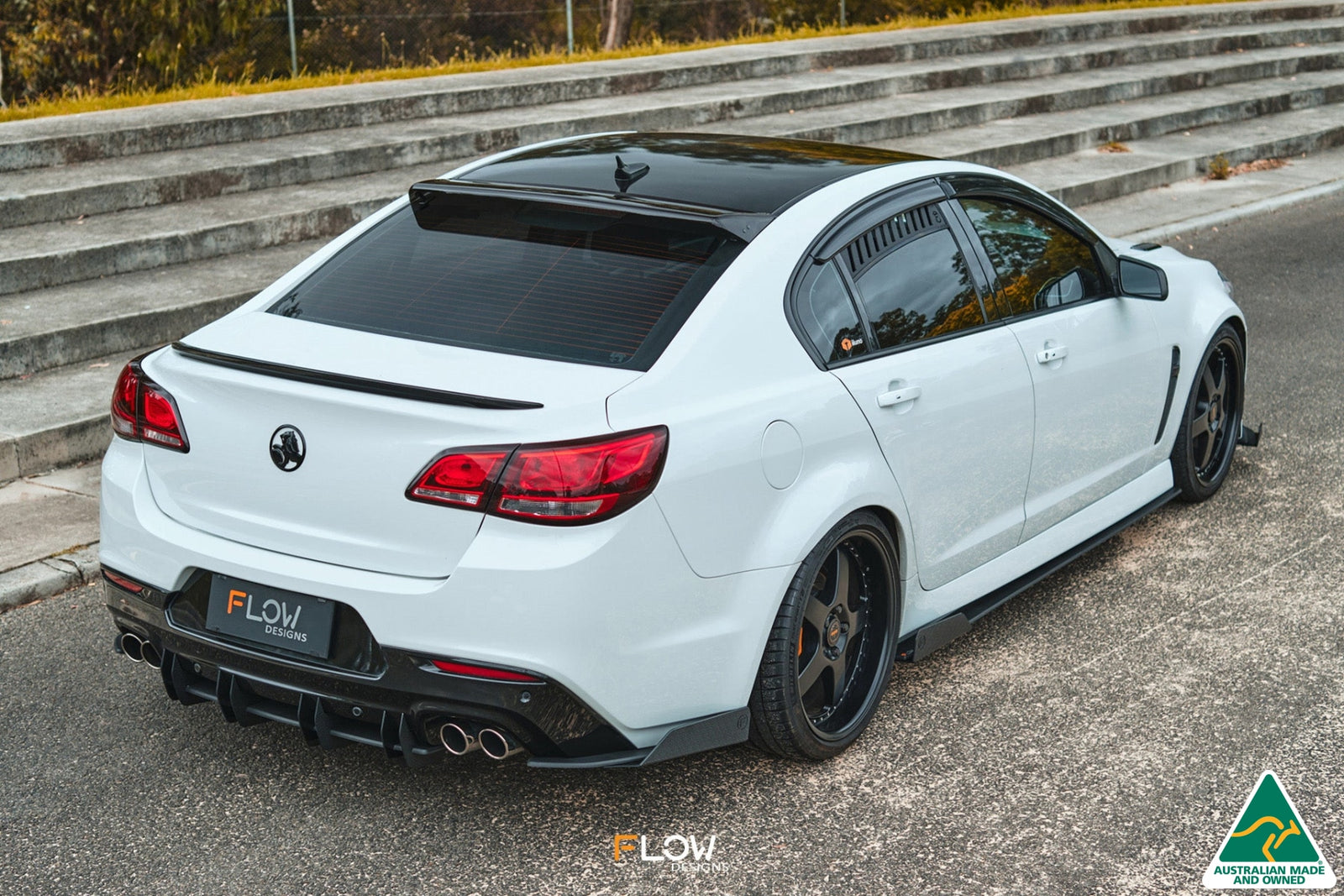 Buy Holden VF Commodore S2 Sedan Flow-Lock Rear Diffusers Online | Flow ...