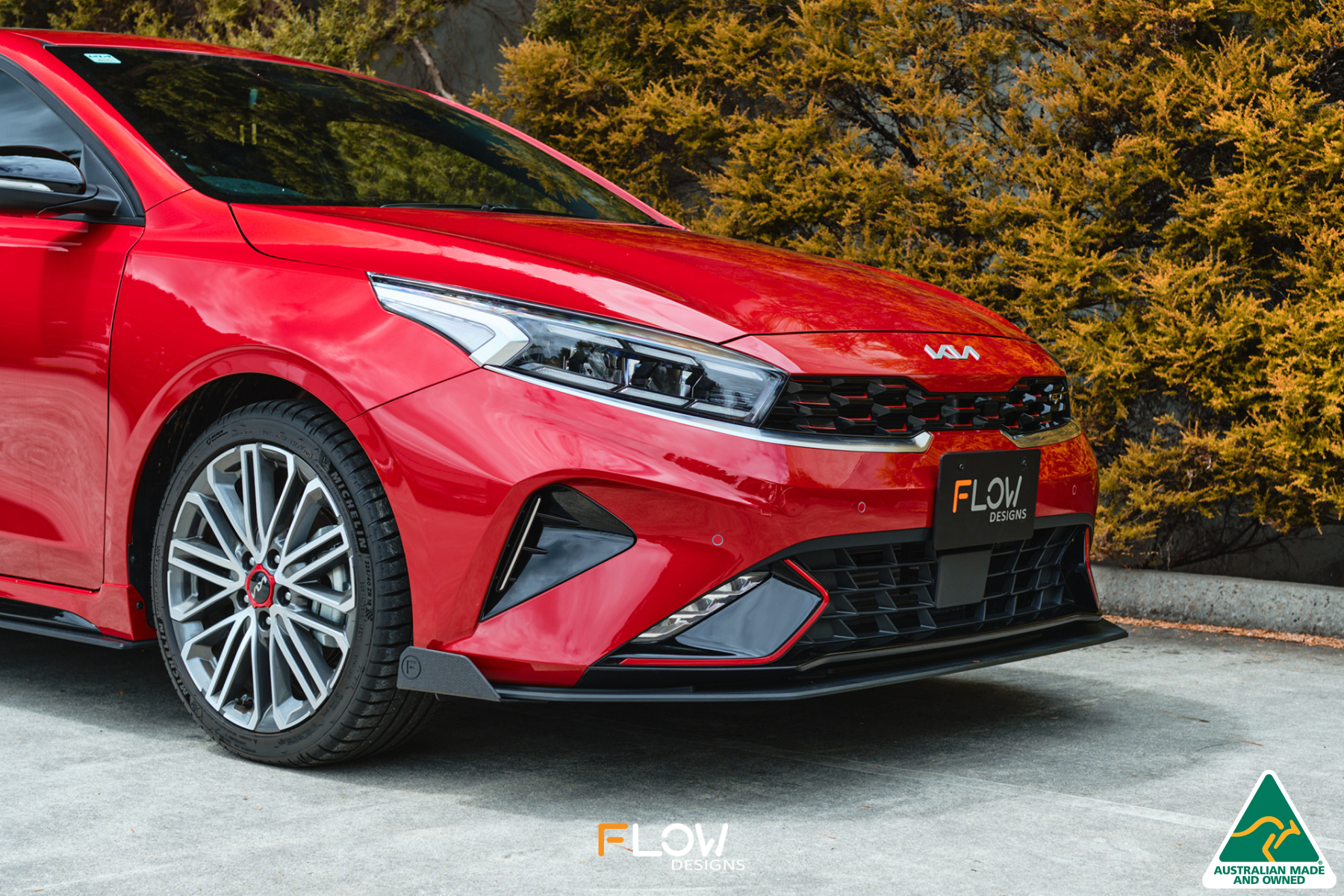 Cerato GT Facelift Front Lip Splitter Winglets (Pair)