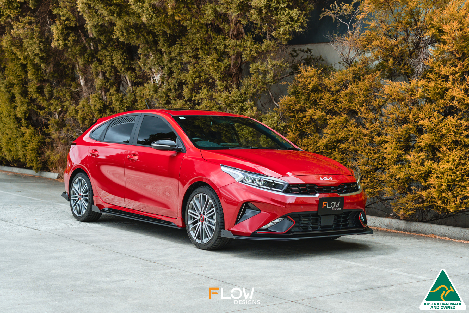 Cerato GT Facelift Front Lip Splitter & Mounting Brace