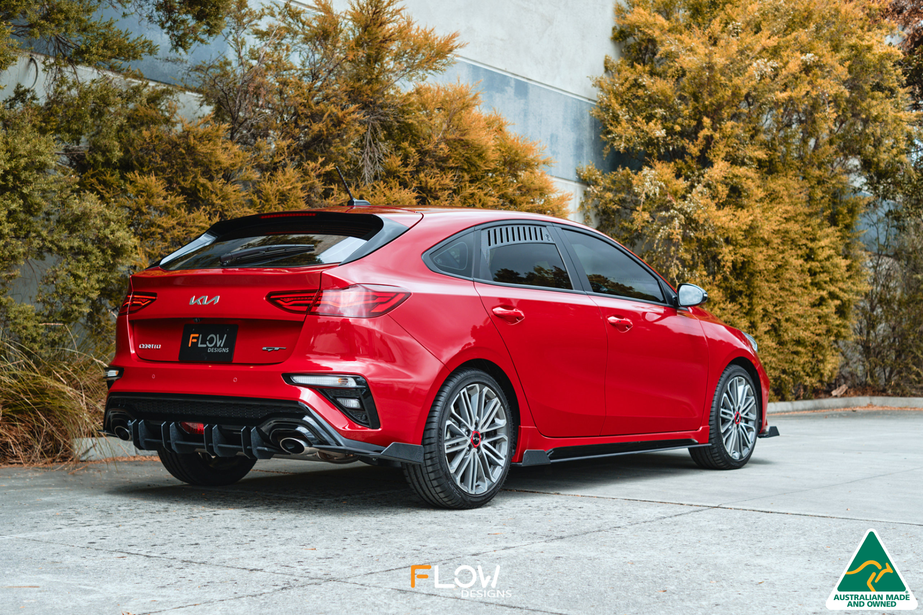 Cerato GT Hatch Facelift Rear Spats (Pair)