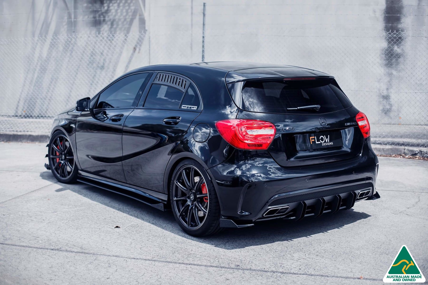 Mercedes-Benz A-Class A45 AMG W176 Rear Spat Winglets