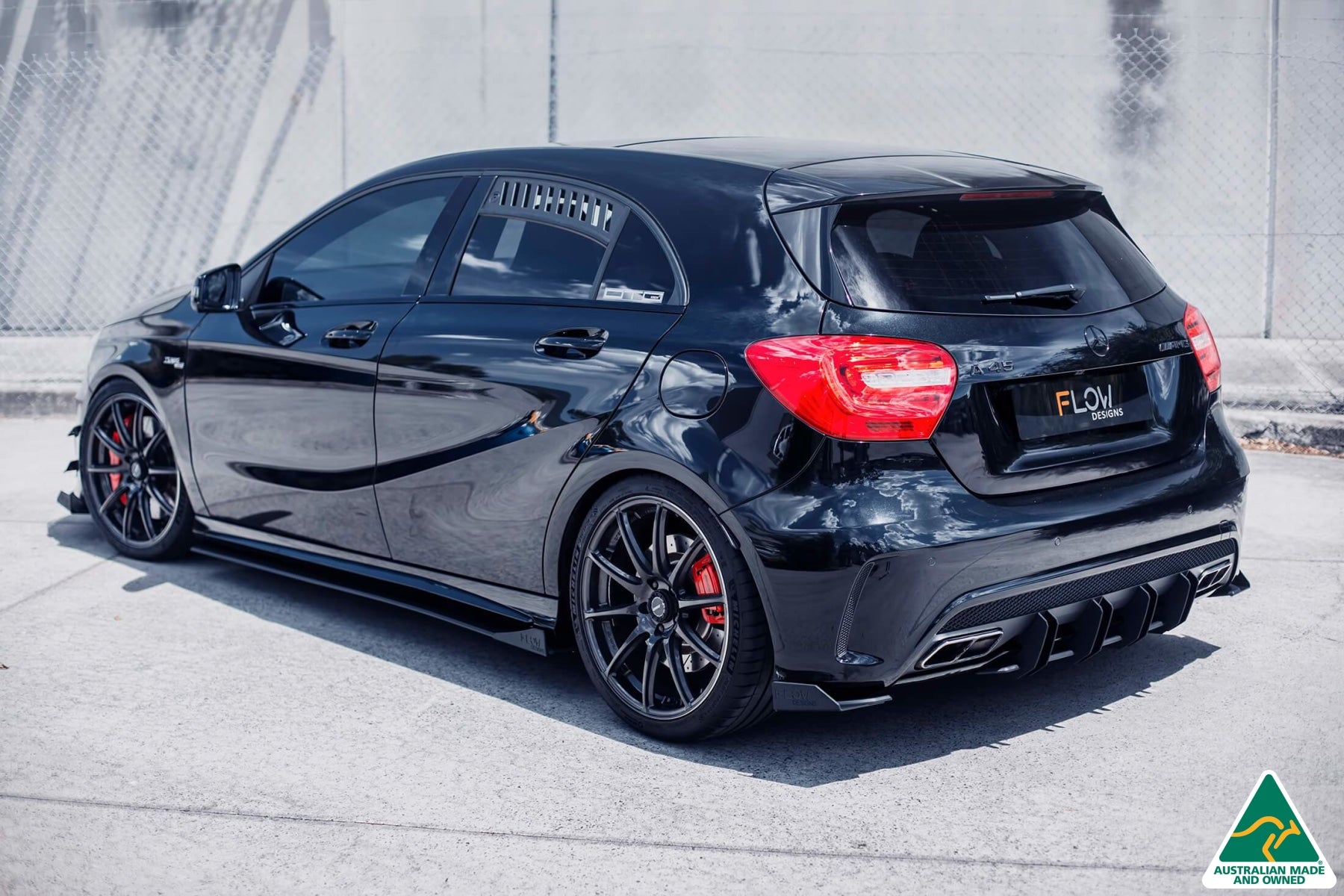 Mercedes-Benz A-Class A45 AMG W176 Rear Spat Winglets