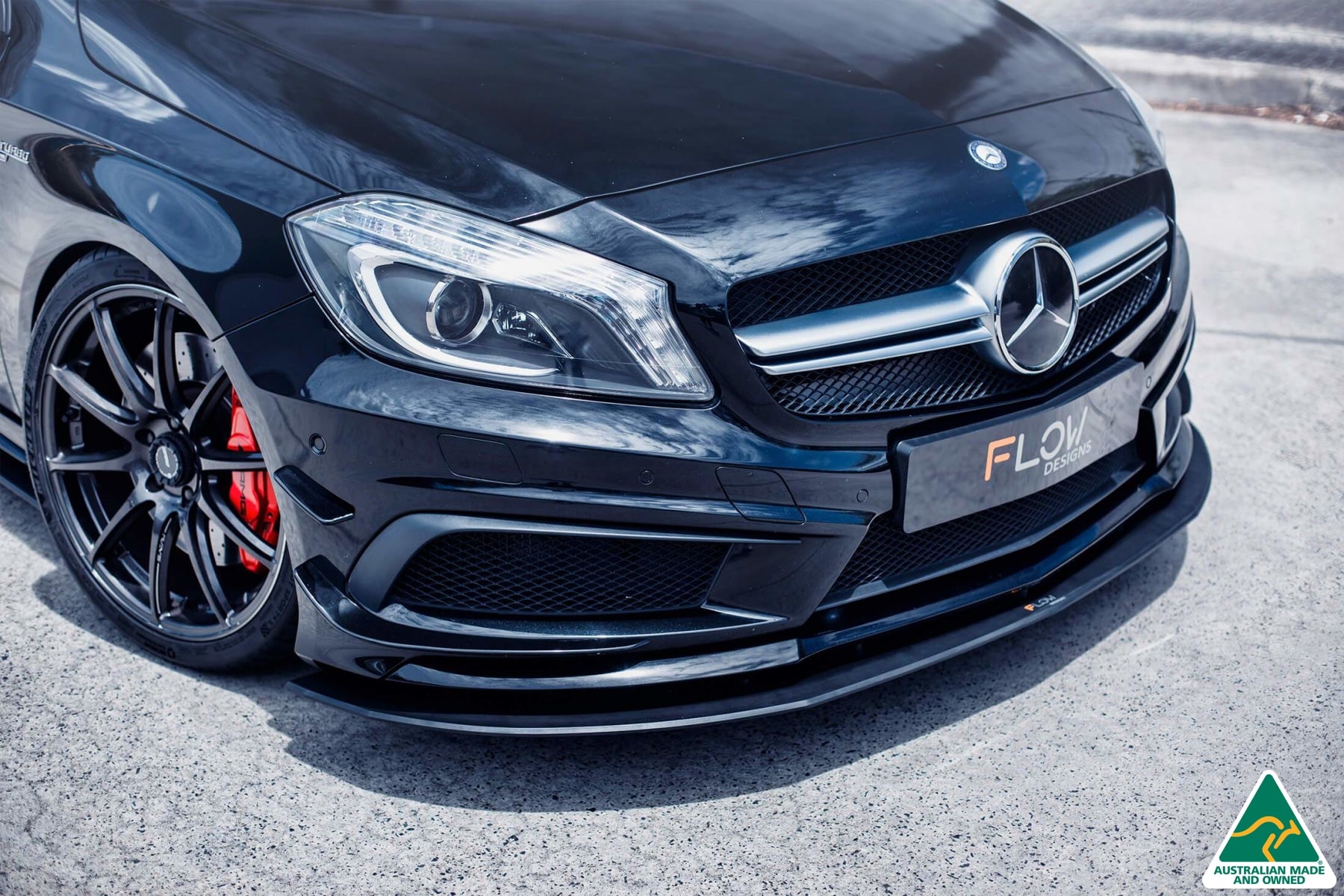 Mercedes-Benz A-Class A45 AMG W176 Front Lip Splitter