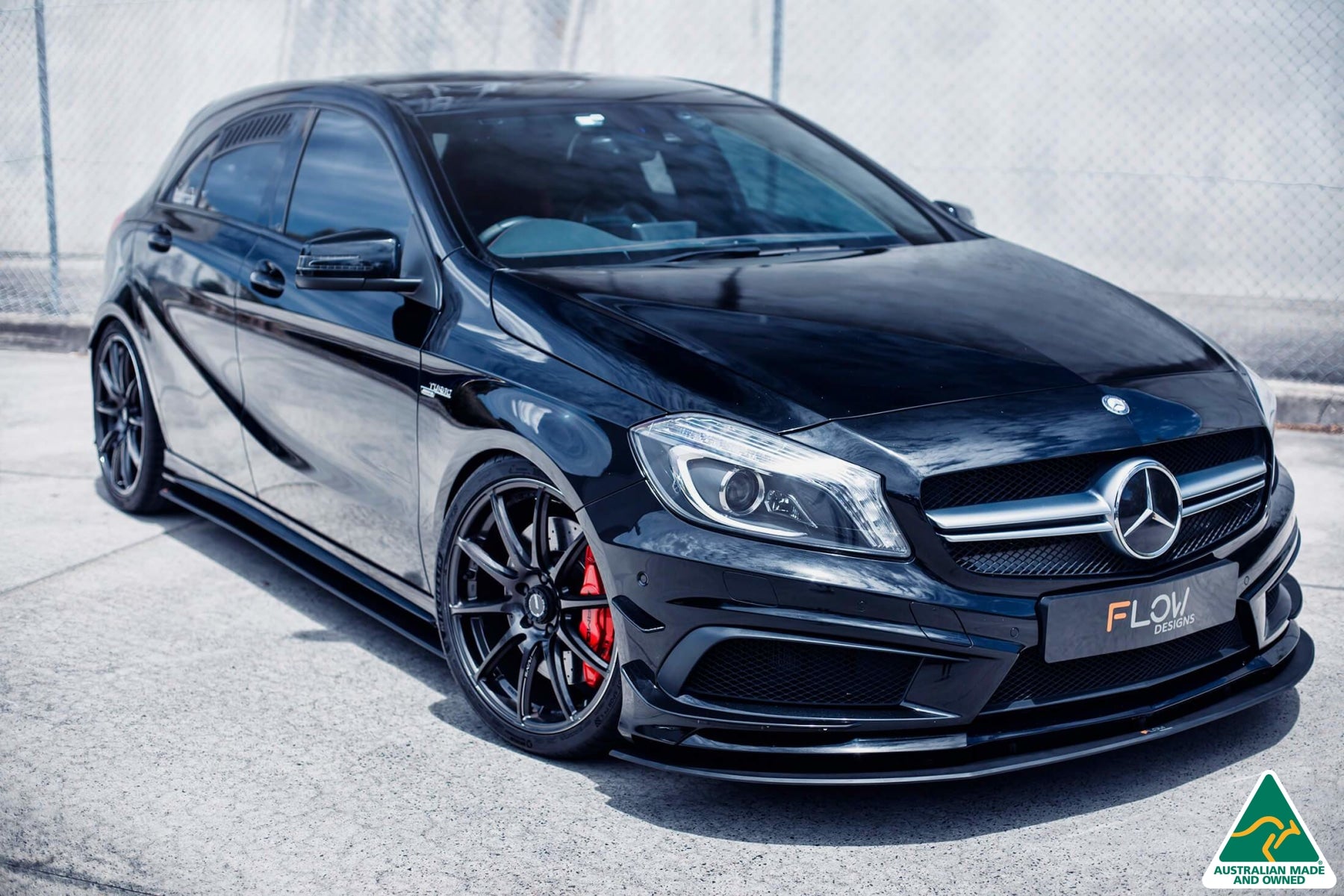 Mercedes-Benz A-Class A45 AMG W176 Front Lip Splitter