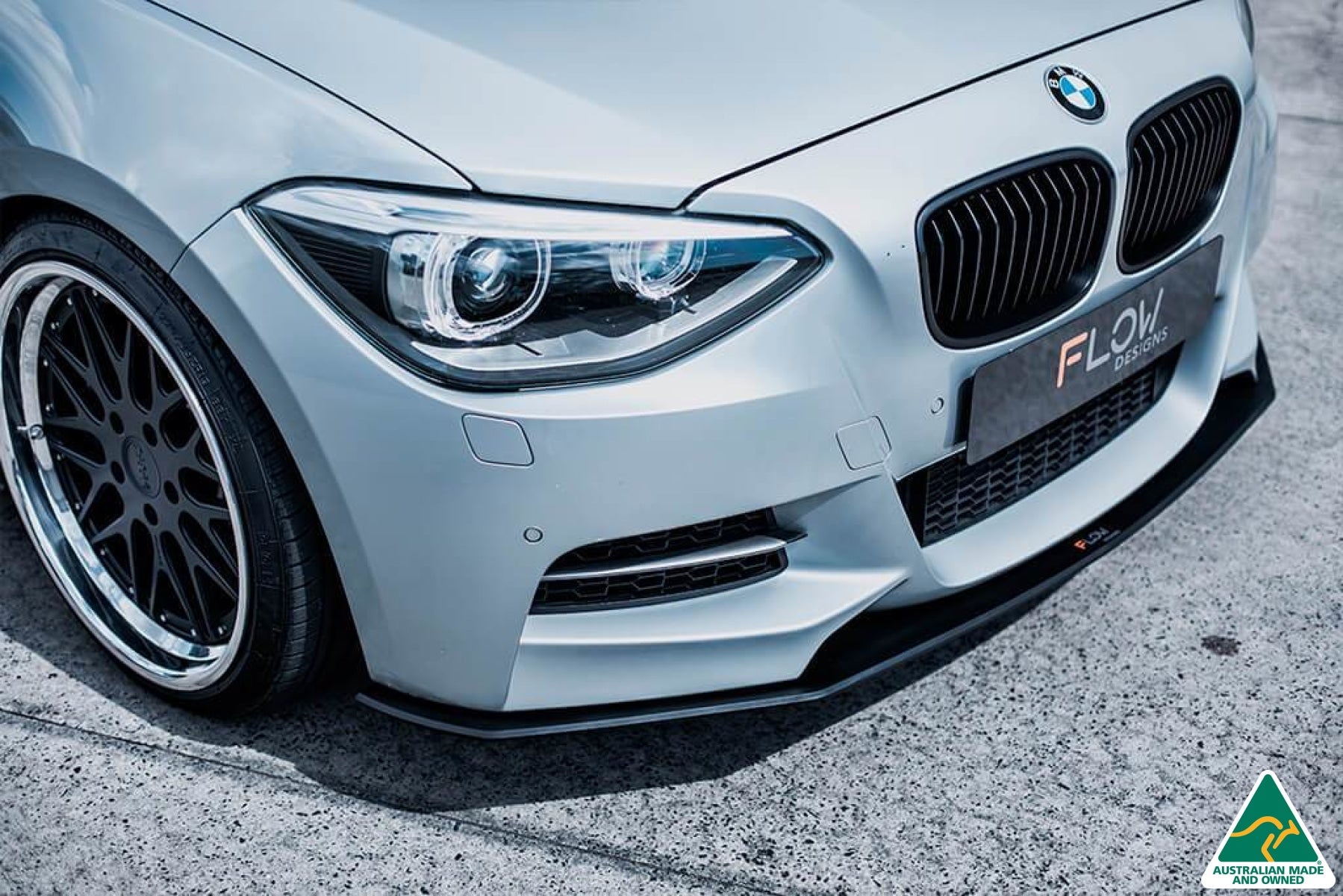 BMW F20 Pre LCI M135 1 Series Front Lip Splitter