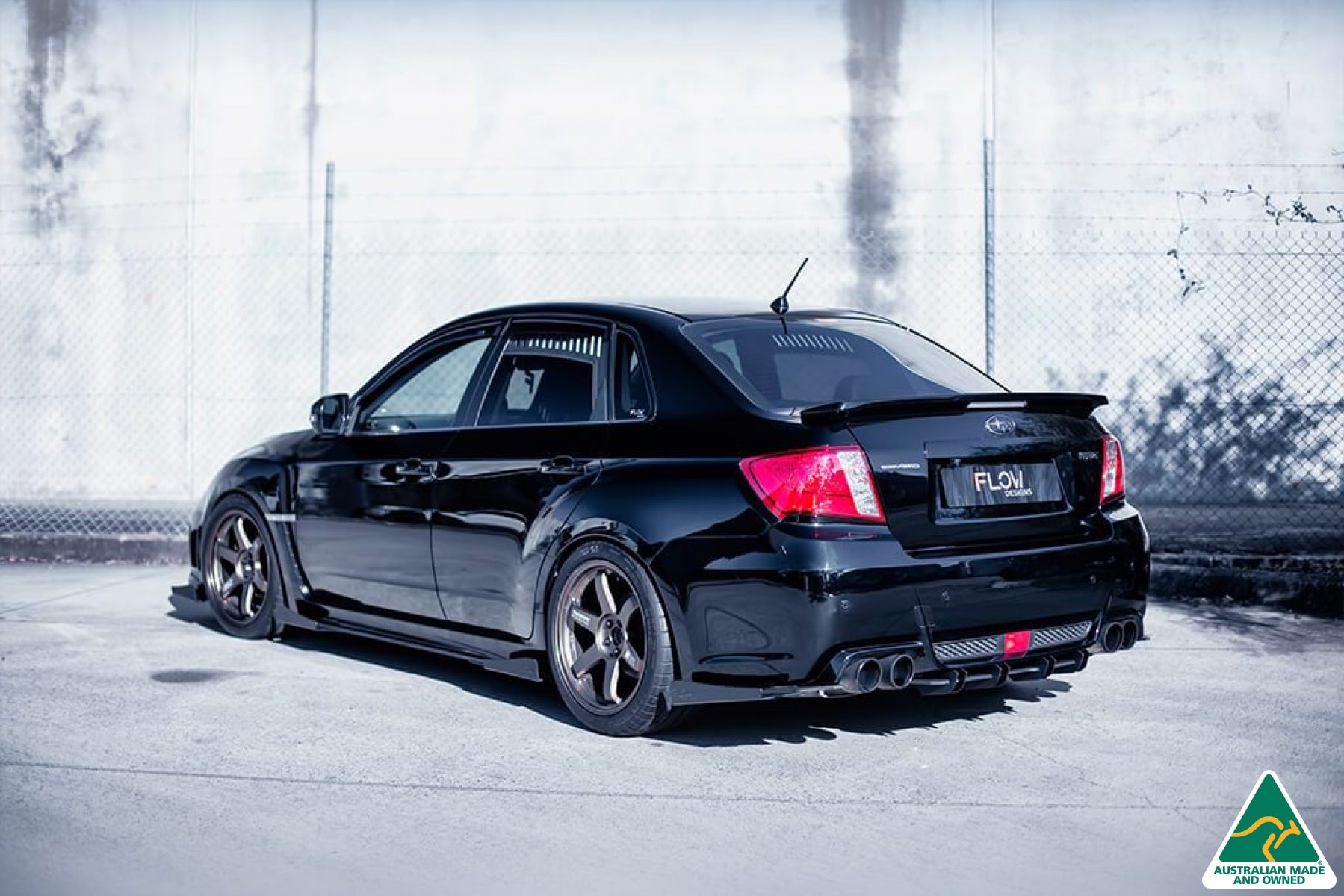 Subaru Impreza WRX / STI G3 Sedan (FL) Rear Spat Winglets