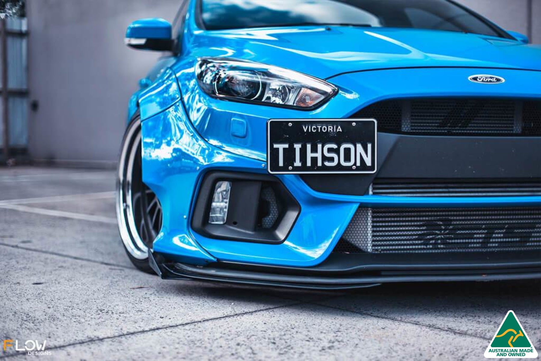 Ford MK3 Focus RS Front Splitter Extensions