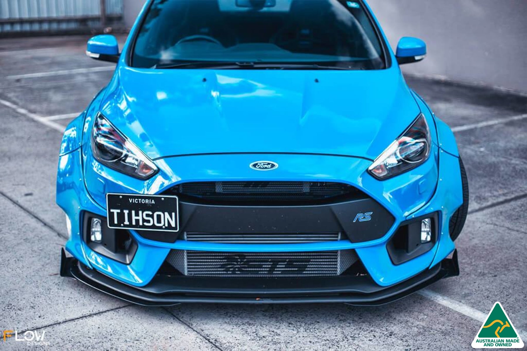 Ford MK3 Focus RS Front Splitter Extensions