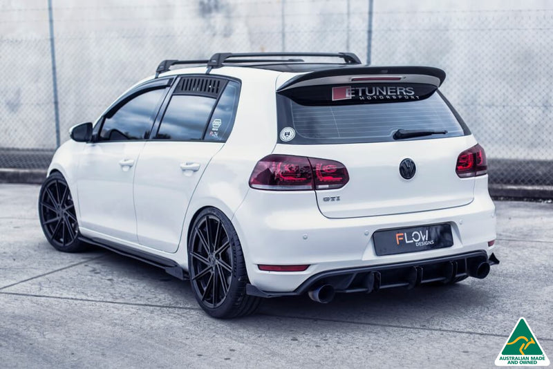 Mk6 Golf Rear Diffuser Buy VW Golf MK6 GTI Flow-Lock Rear Diffusers Online | Flow Designs ...