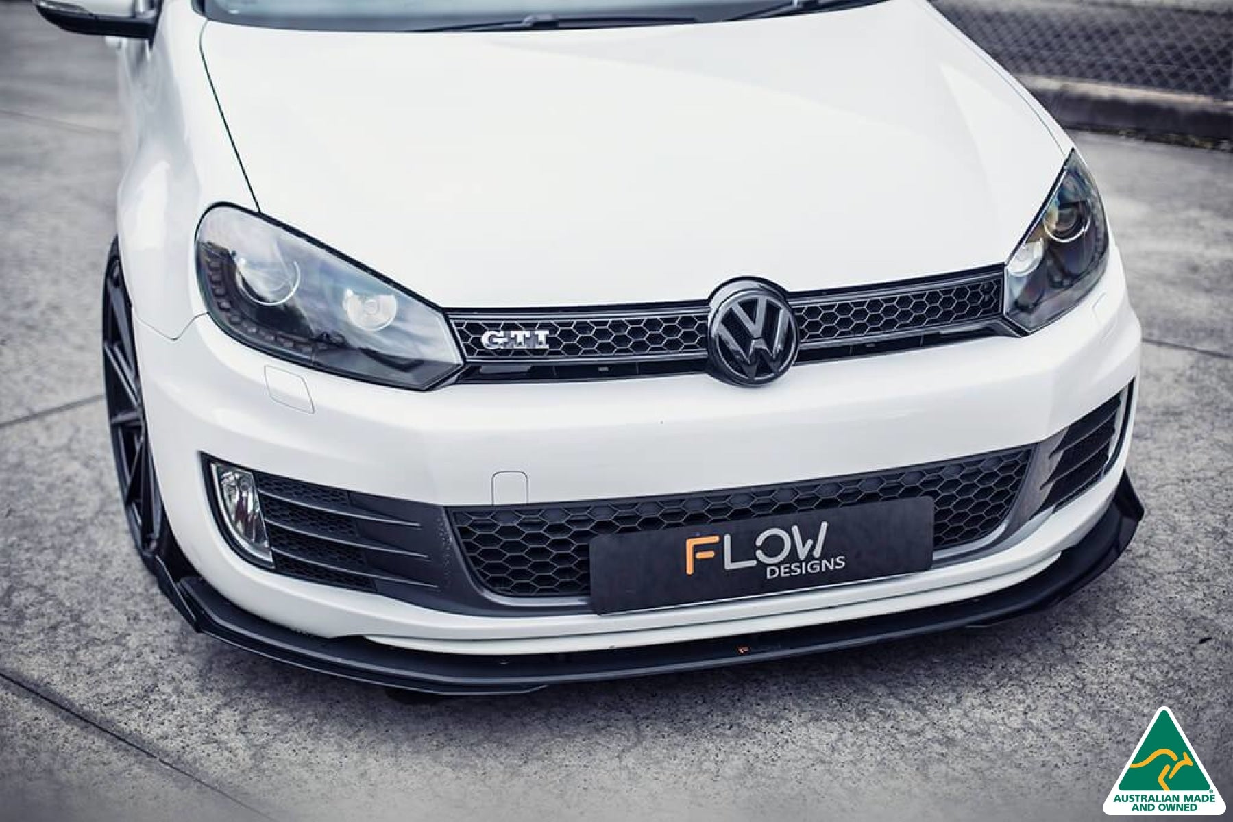 Volkswagen MK6 Golf GTI Front Splitter Winglets