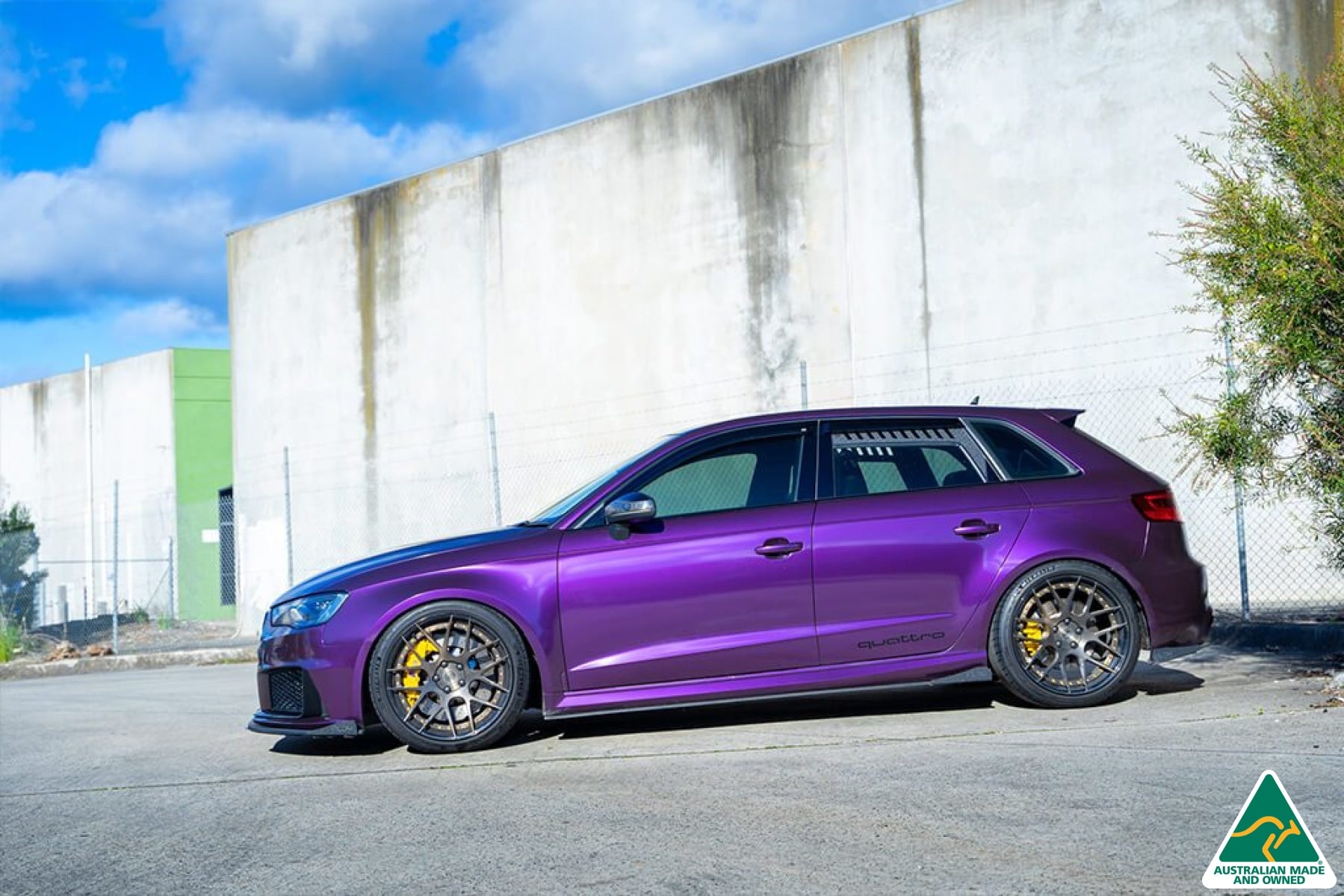 Purple Audi RS3 8V Sportback (Pre-Facelift) Window Vents