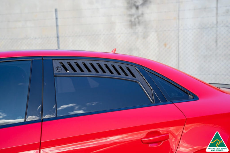 Red Audi S3 8V Sedan (Pre-Facelift) Window Vents