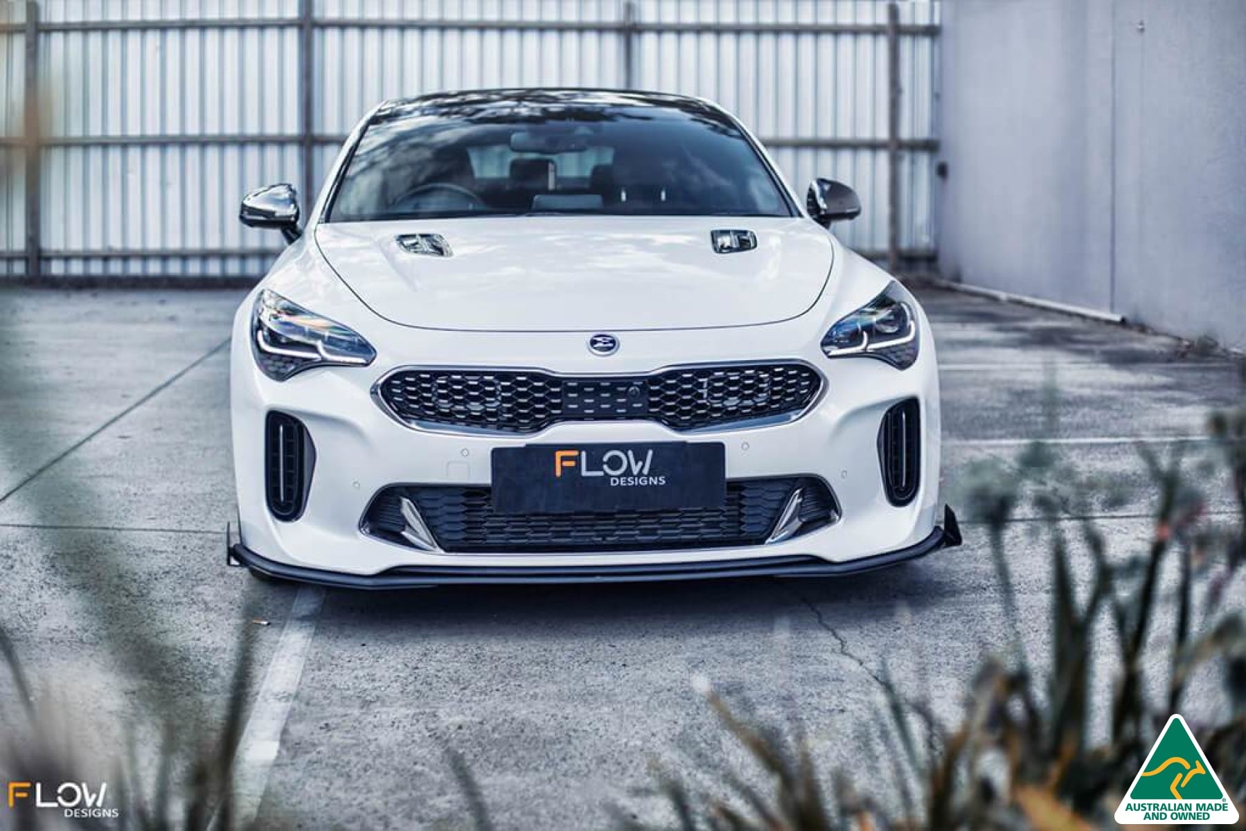 Kia Stinger CK GT Front Splitter Winglets